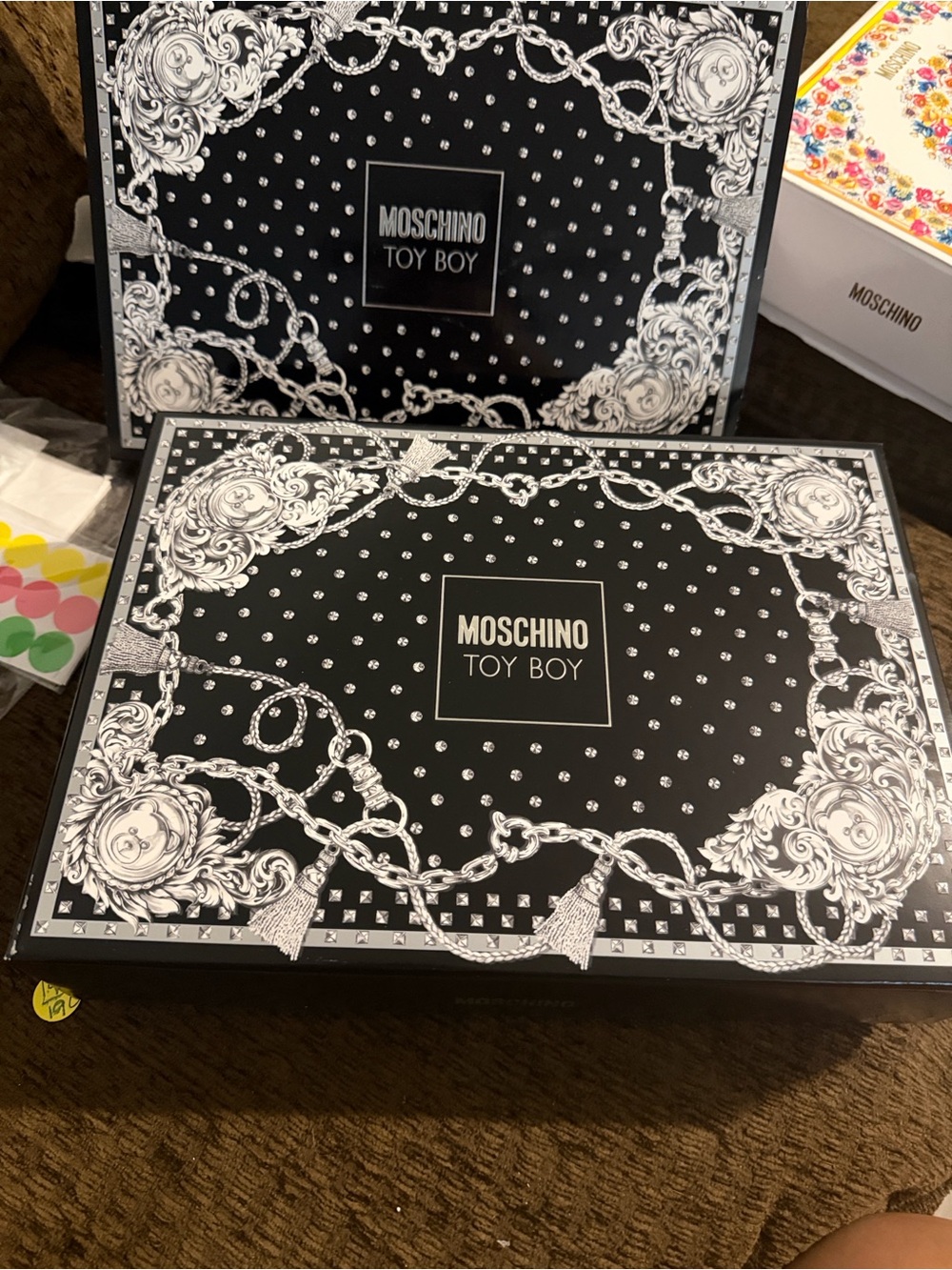 Moschino Black and White Toy Boy Decorative Box